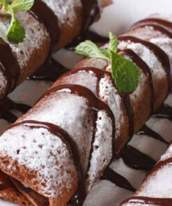 МЛИНЦІ ШОКОЛАДНІ З СИРОМ