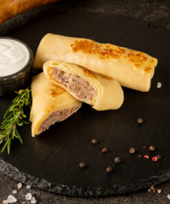 МЛИНЦІ З КУРЯТИНОЮ