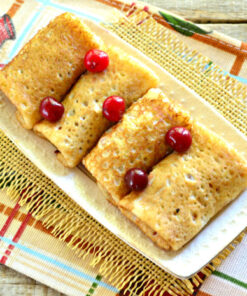 МЛИНЦІ З ВИШНЕЮ