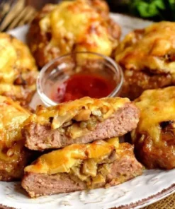 М’ЯСНІ ГНІЗДА З ГРИБАМИ